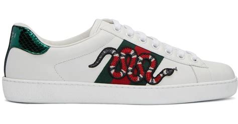 Gucci snake sneakers men